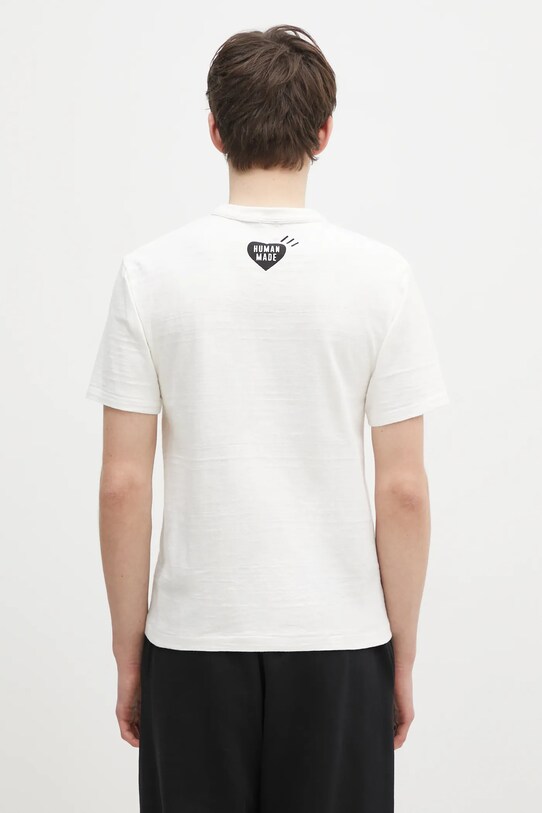 Одежда Хлопковая футболка Human Made Graphic HM27TE001 белый