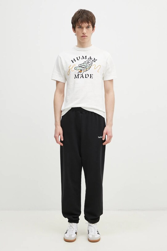 Хлопковая футболка Human Made Graphic HM27TE001 белый