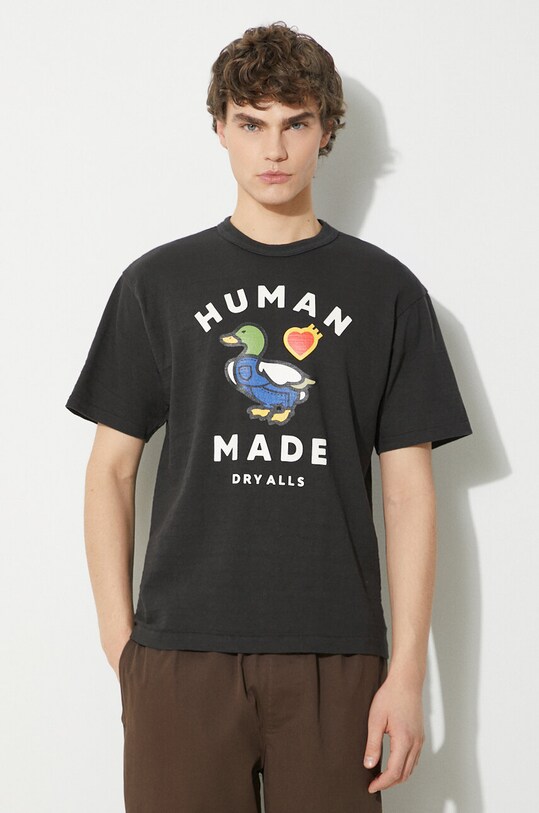 Human Made cotton t-shirt Graphic black HM27TE005