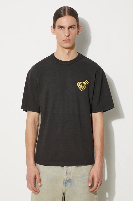 Abbigliamento Human Made t-shirt in cotone Graphic HM27TE013 nero