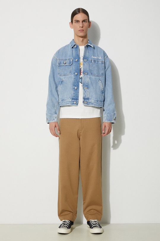 Хлопковая футболка Human Made Graphic HM27TE015 белый SS24