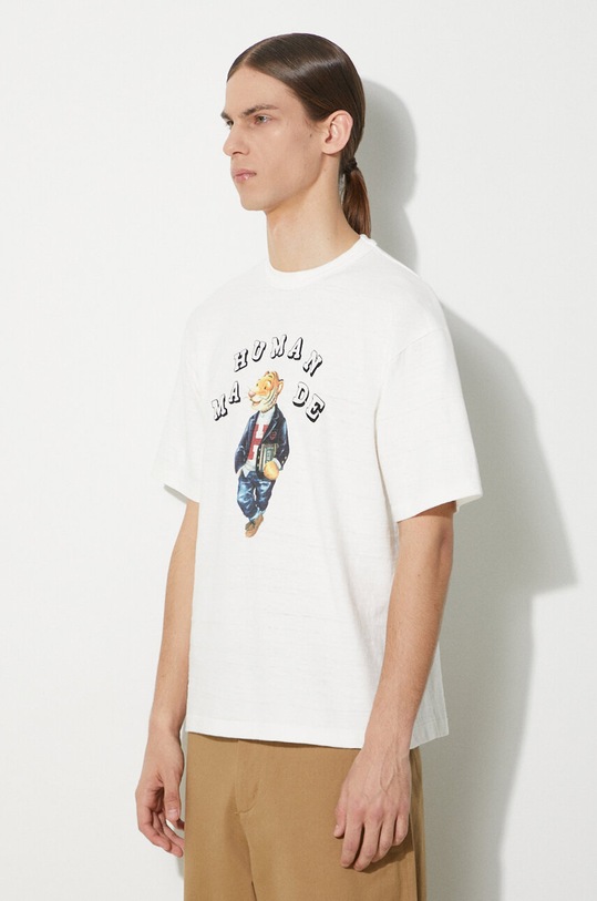 Хлопковая футболка Human Made Graphic белый HM27TE015