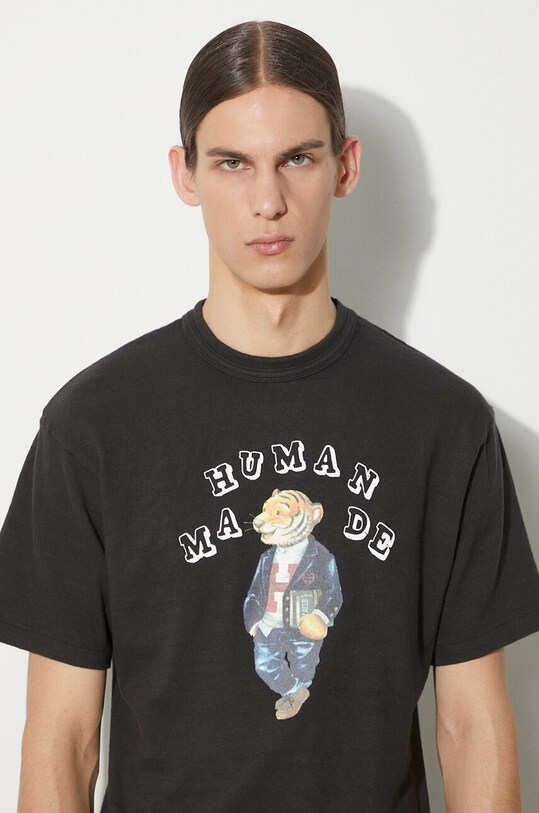 Human Made cotton t-shirt Graphic HM27TE015 black
