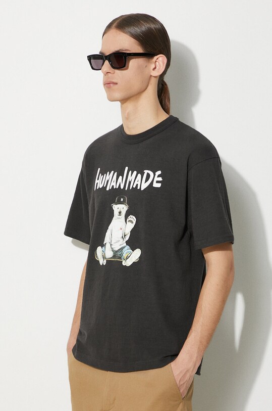 Human Made cotton t-shirt Graphic black HM27TE016