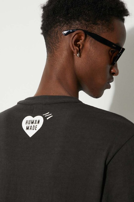 Хлопковая футболка Human Made Graphic HM27TE017