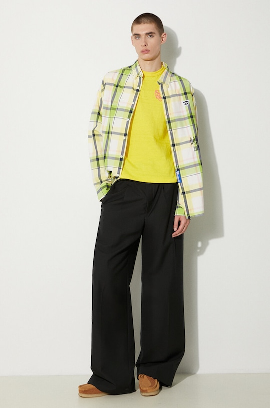 Human Made cotton t-shirt Color HM27CS007 yellow SS24