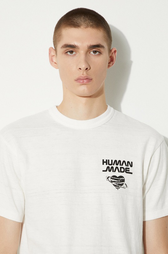Human Made cotton t-shirt Graphic HM27TE011 white