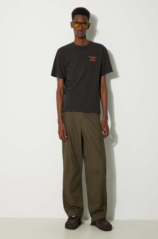 Bavlněné tričko Human Made Graphic HM27TE012 černá SS24