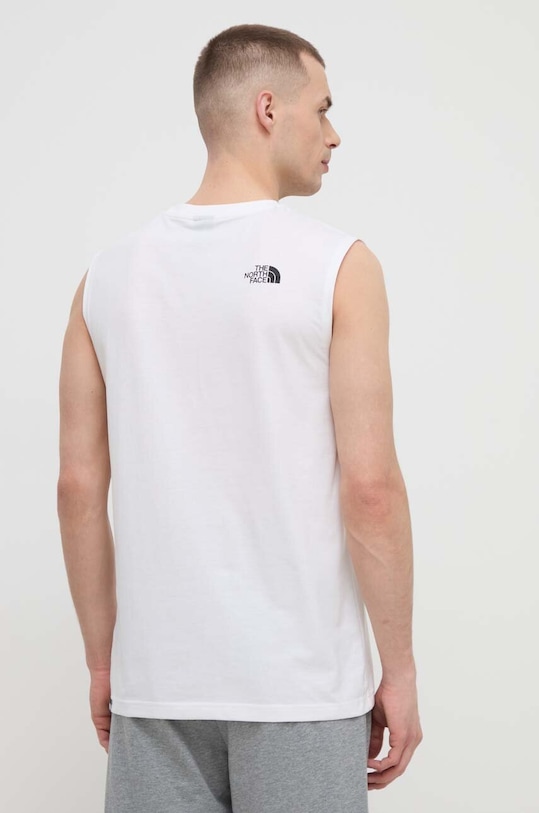 Ρούχα Μπλουζάκι The North Face NF0A87R3FN41 λευκό