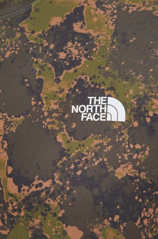 The North Face sportos póló Reaxion Amp Crew NF0A8874WJO1 zöld