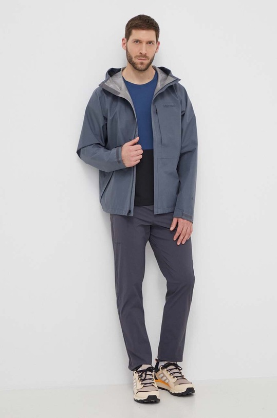 The North Face sportos póló Bolt Tech NF0A825GMPF1 sötétkék SS24