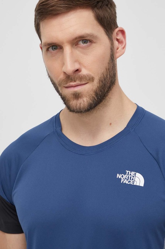 The North Face sportos póló Bolt Tech sötétkék NF0A825GMPF1