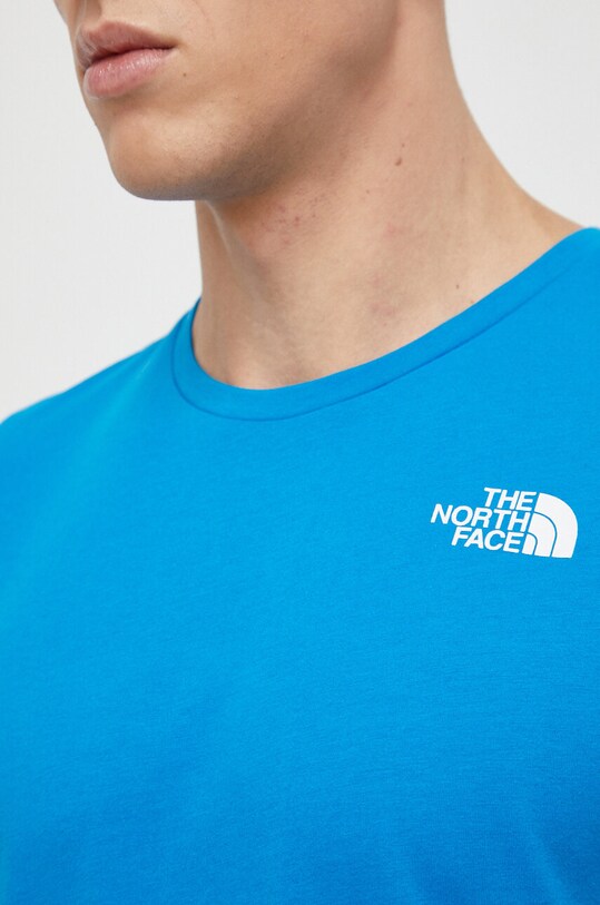 The North Face tricou NF0A882YRI31 albastru