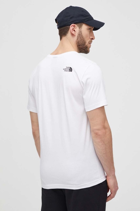 Îmbrăcăminte The North Face tricou din bumbac NF0A87N5YPO1 alb