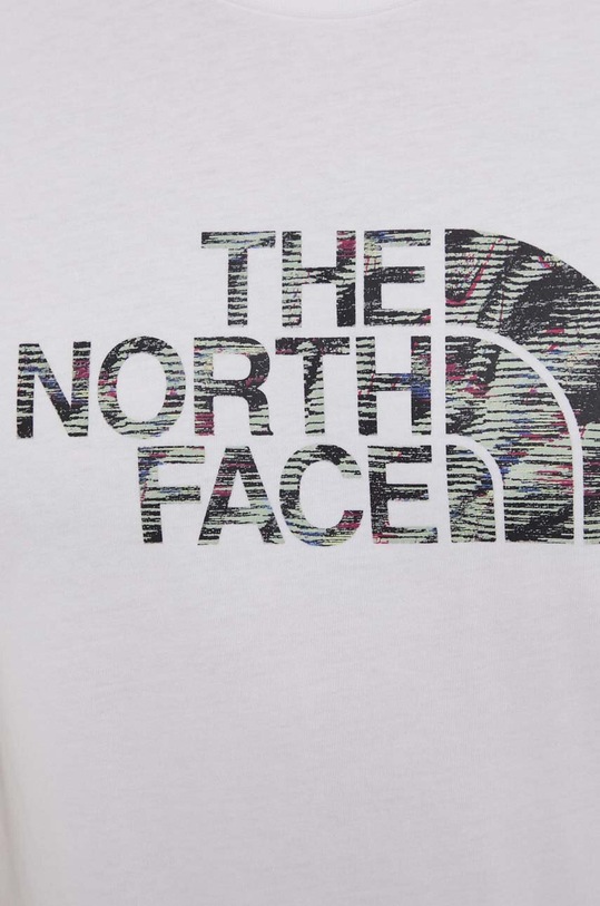 The North Face tricou din bumbac NF0A87N5YPO1 alb