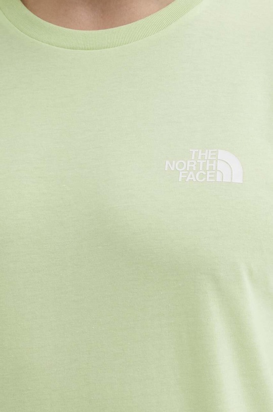 The North Face t-shirt zielony NF0A87NGO0F1