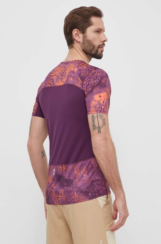 Odzież The North Face t-shirt sportowy Sunriser NF0A84KNSI41 fioletowy