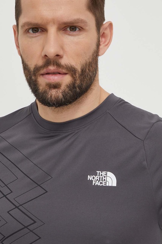 The North Face tricou sport Mountain Athletics gri NF0A87JKXI11