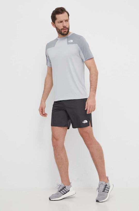 The North Face maglietta da sport Mountain Athletics NF0A87JJJ4U1 grigio SS24