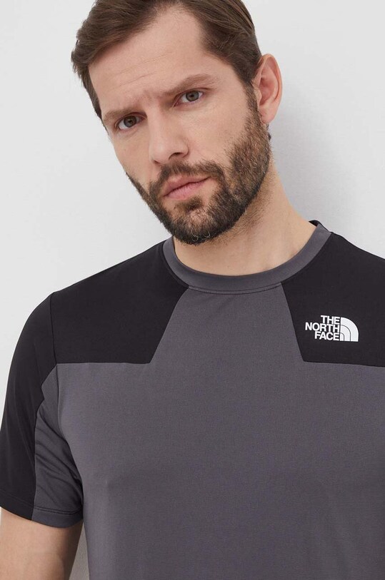 The North Face tricou sport Mountain Athletics gri NF0A87JJWUO1