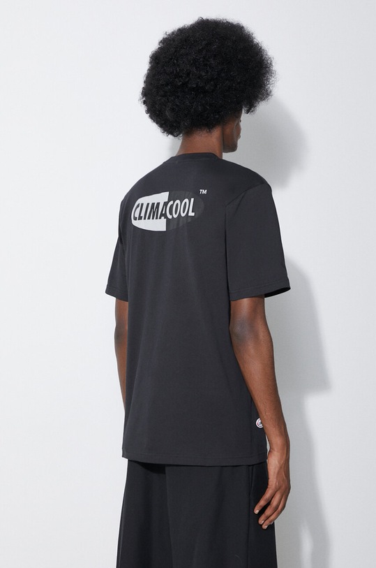 Одежда Хлопковая футболка adidas Originals Climacool JF8735 чёрный