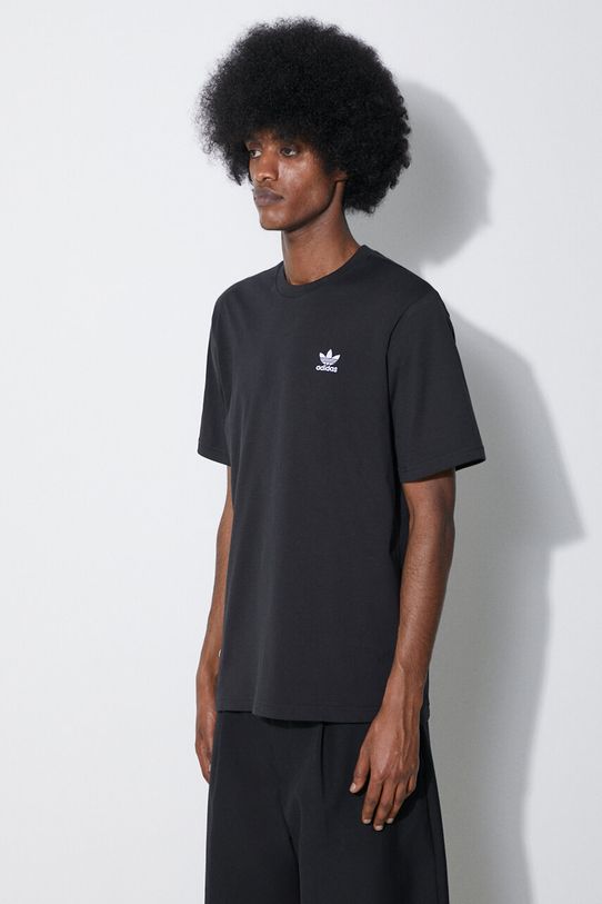 adidas Originals tricou din bumbac Climacool negru JF8735