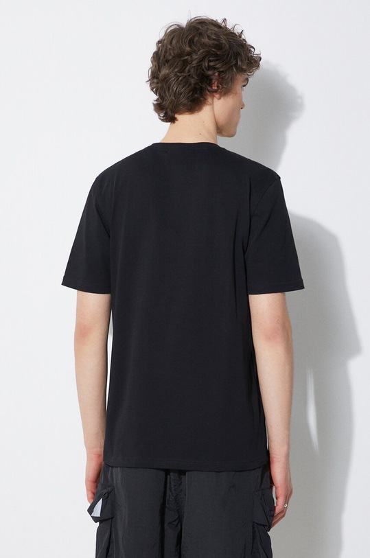 Îmbrăcăminte Han Kjøbenhavn tricou din bumbac Graphic Font M.133614 negru