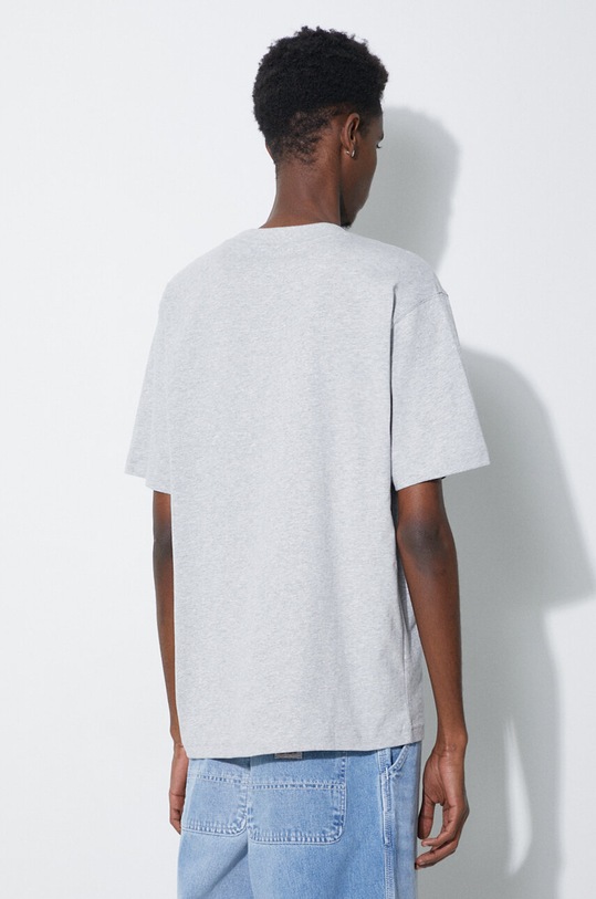 Дрехи Памучна тениска New Balance Essentials Cotton MT41509AG сив