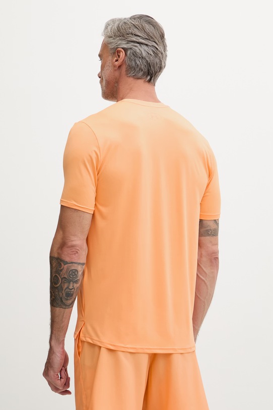 Odzież Under Armour T-shirt treningowy męski Rush Energy 1383973 pomarańczowy