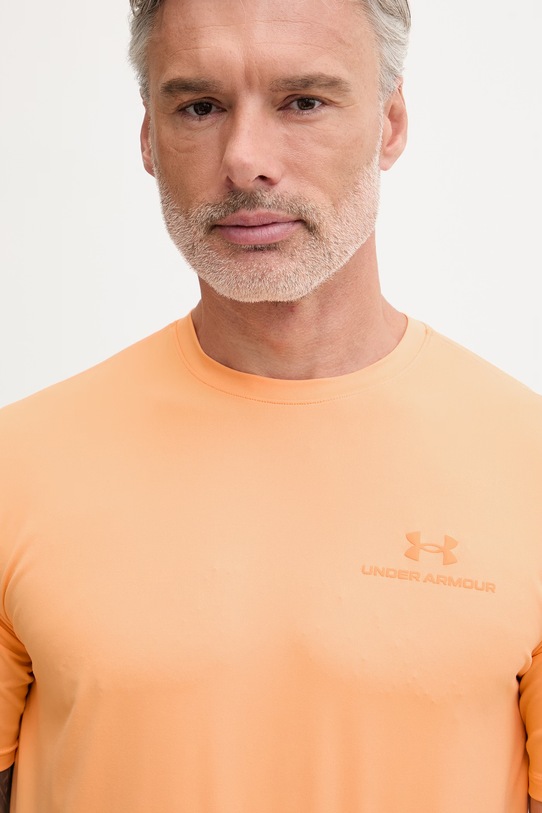 Under Armour T-shirt treningowy męski Rush Energy pomarańczowy 1383973