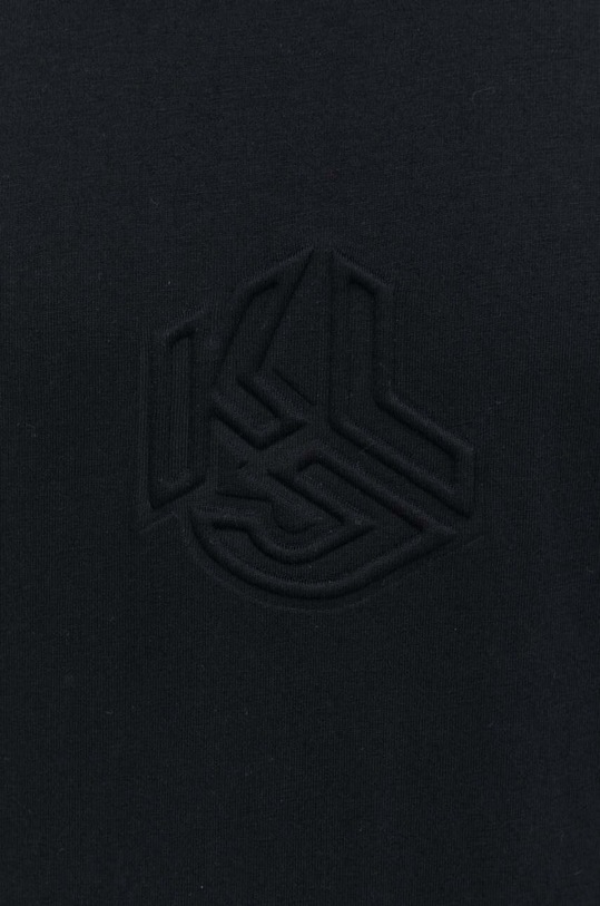 Karl Lagerfeld Jeans t-shirt bawełniany 241D1705 czarny