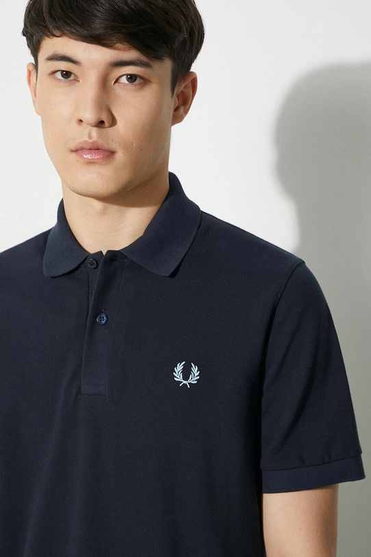 Fred Perry cotton polo shirt The Original Shirt M3.795 navy