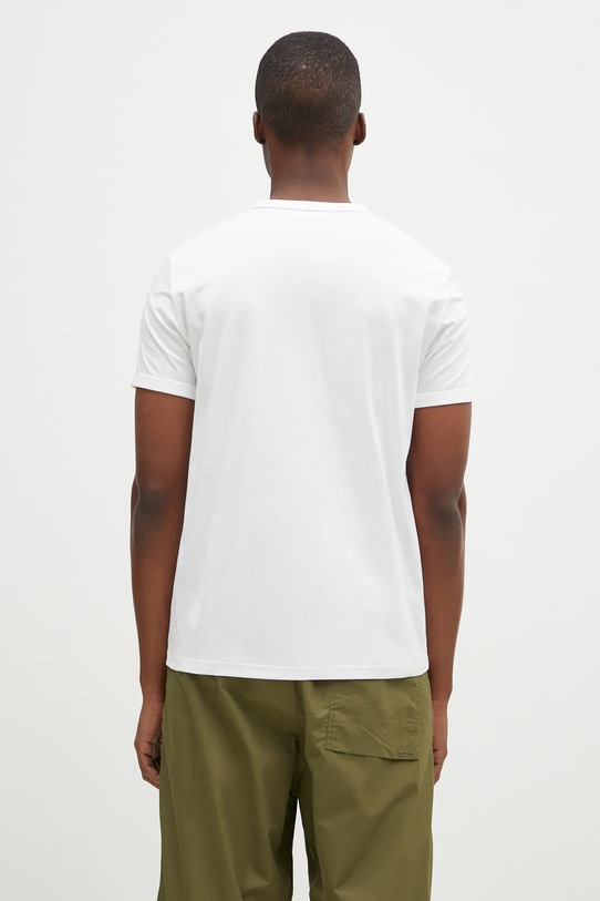 Îmbrăcăminte Fred Perry tricou din bumbac Ringer T-Shirt M3519.100 alb