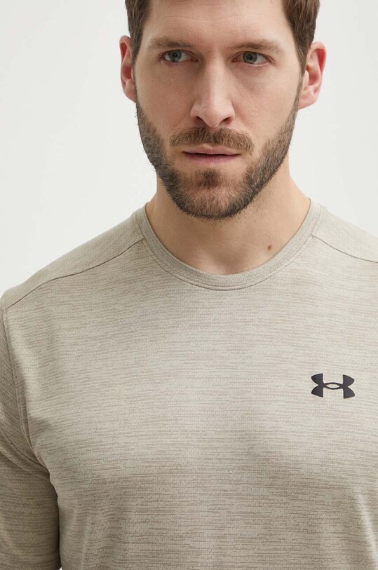 Tréninkové tričko Under Armour Tech Vent béžová 1376791