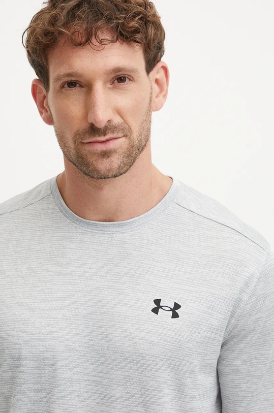 Tréninkové tričko Under Armour Tech Vent šedá 1376791