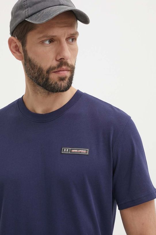 Under Armour t-shirt granatowy 1382831