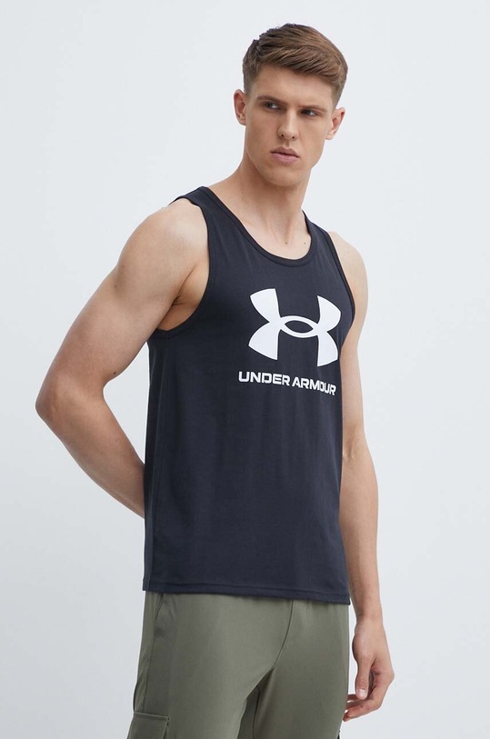 Under Armour tricou de antrenament Sportstyle negru 1382883