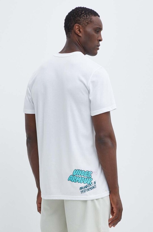 Îmbrăcăminte Under Armour tricou 1382903 alb