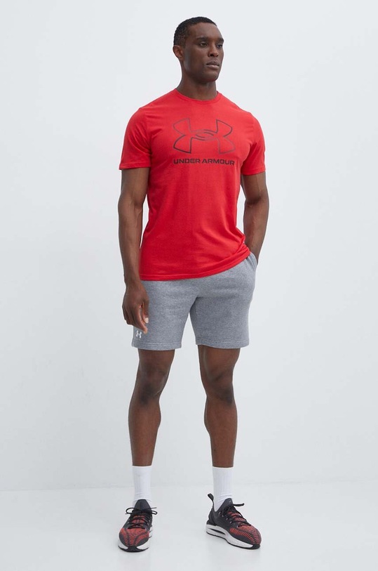 Tričko Under Armour 1382915 červená AW24
