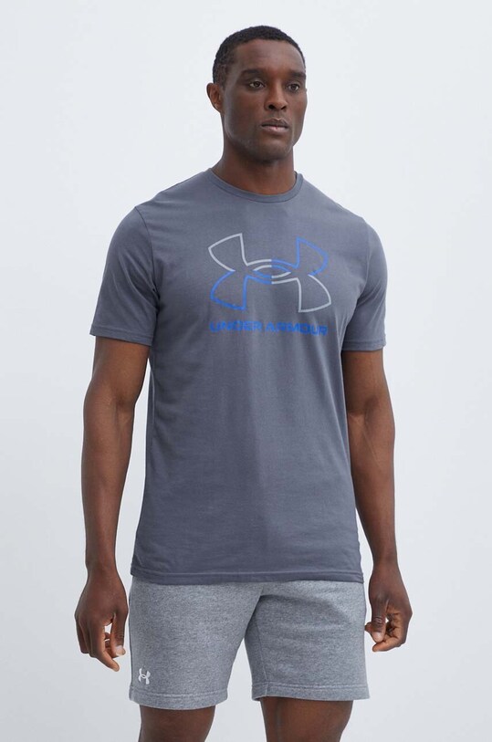 Under Armour tricou gri 1382915