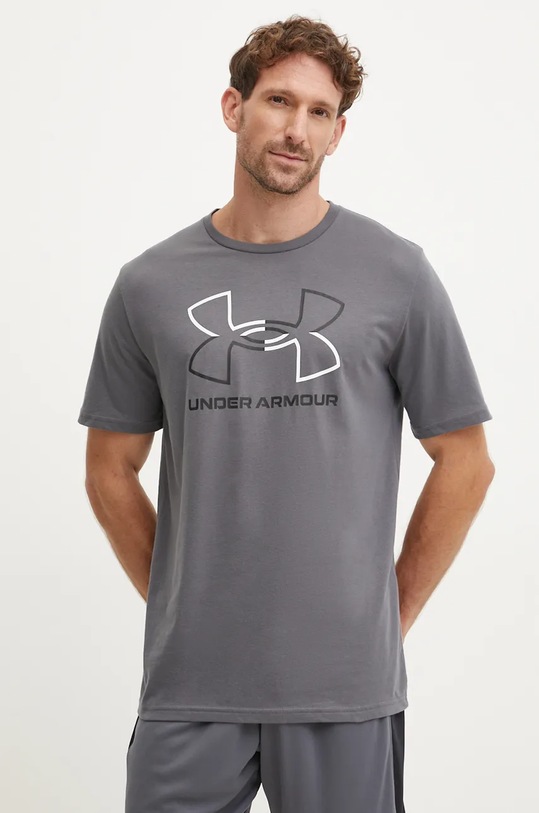 Tričko Under Armour regular šedá 1382915