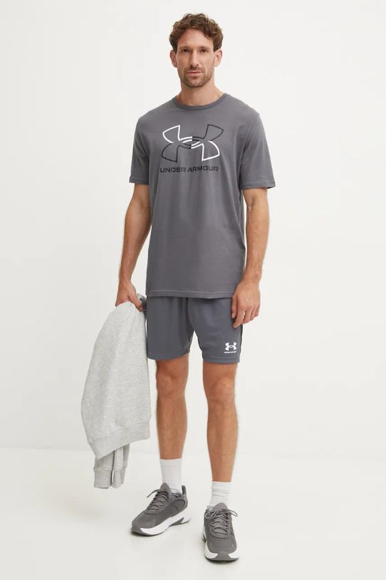 Under Armour tricou 1382915 gri AW24