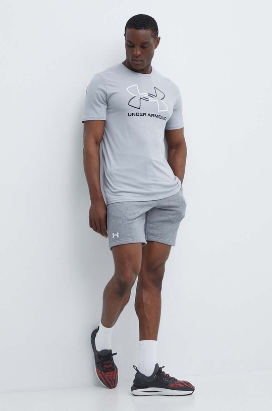 Tričko Under Armour 1382915 sivá AW24