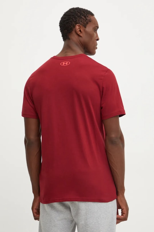 Oblečení Tričko Under Armour 1382915 burgundské