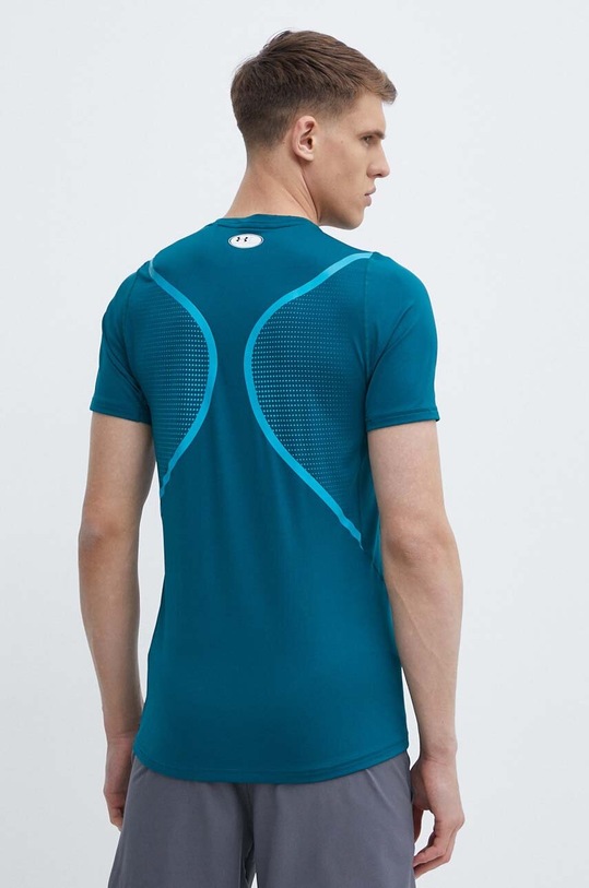 Odzież Under Armour t-shirt treningowy HG Armour 1383320 zielony