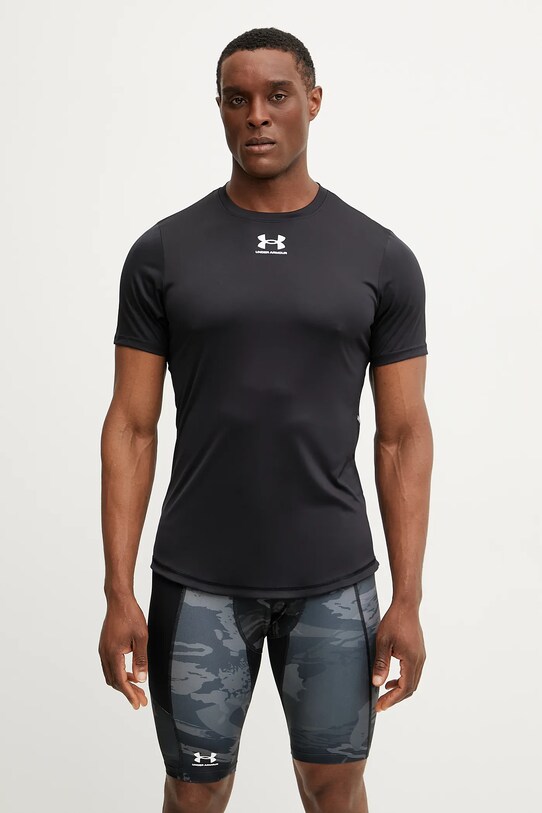 Under Armour szorty treningowe HG Armour Printed czarny 1383323