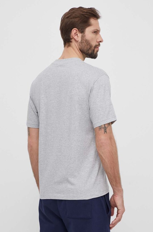 Odzież New Balance t-shirt bawełniany MT41519AG MT41519AG szary
