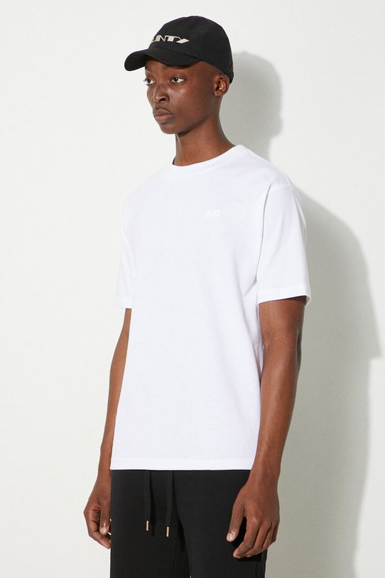 New Balance cotton t-shirt white MT41533WT