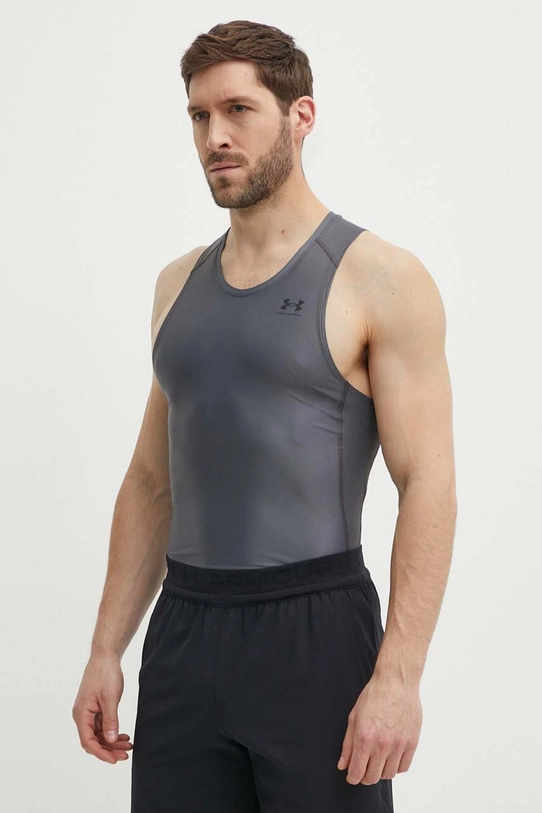 Тренувальна футболка Under Armour HG Iso-Chill Compression slim сірий 1365225