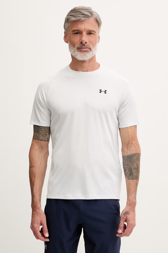 Under Armour T-shirt treningowy męski Tech Textured szary 1382796